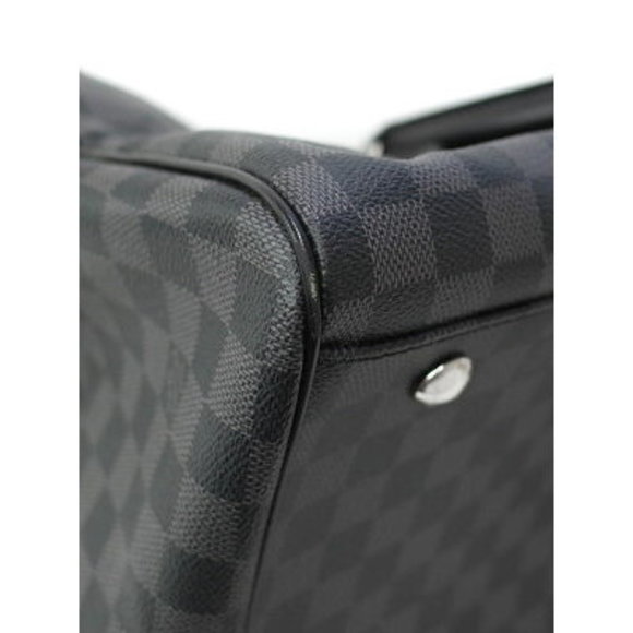 Louis Vuitton Damier Graphite Black Roadster Boston Bag - Picture 4 of 8